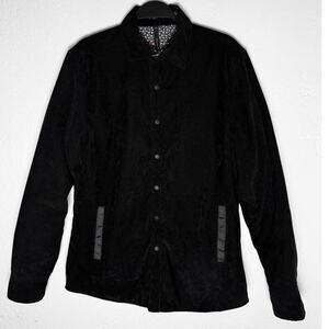 Smash Men's Snap Button Front Corduroy Jacket Shacket Pockets Streetwear Casual